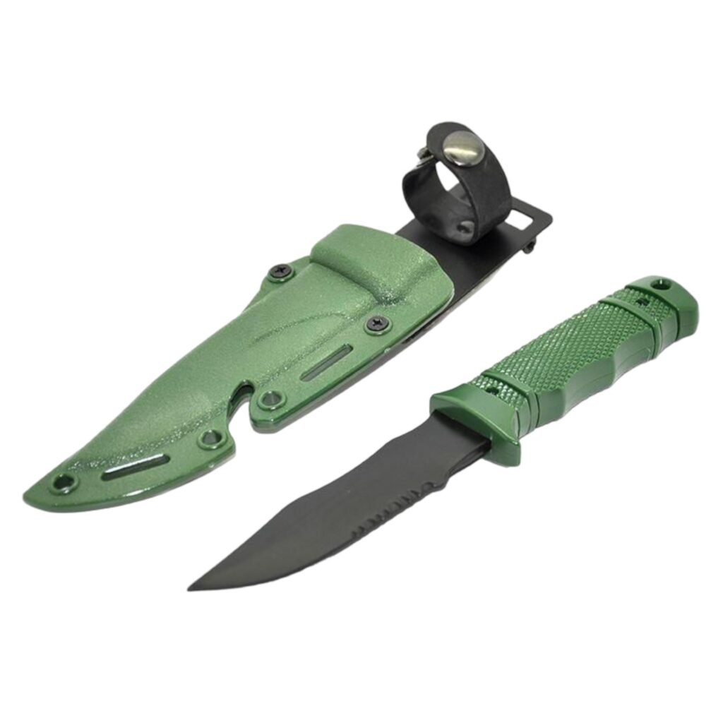 CCCP Rubber Knife with Hard Holster (Green)
