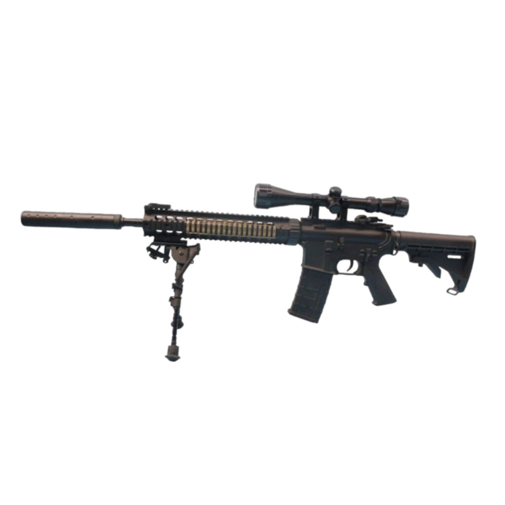 Double Bell M4 (with Bipod, Scope and Silencer) DMR