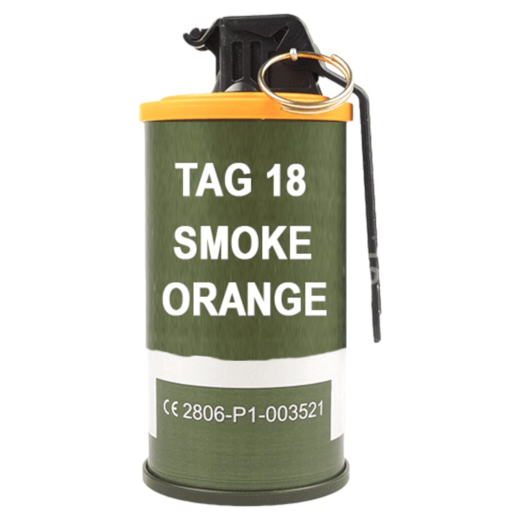 TAG 18 SMOKE ORANGE A