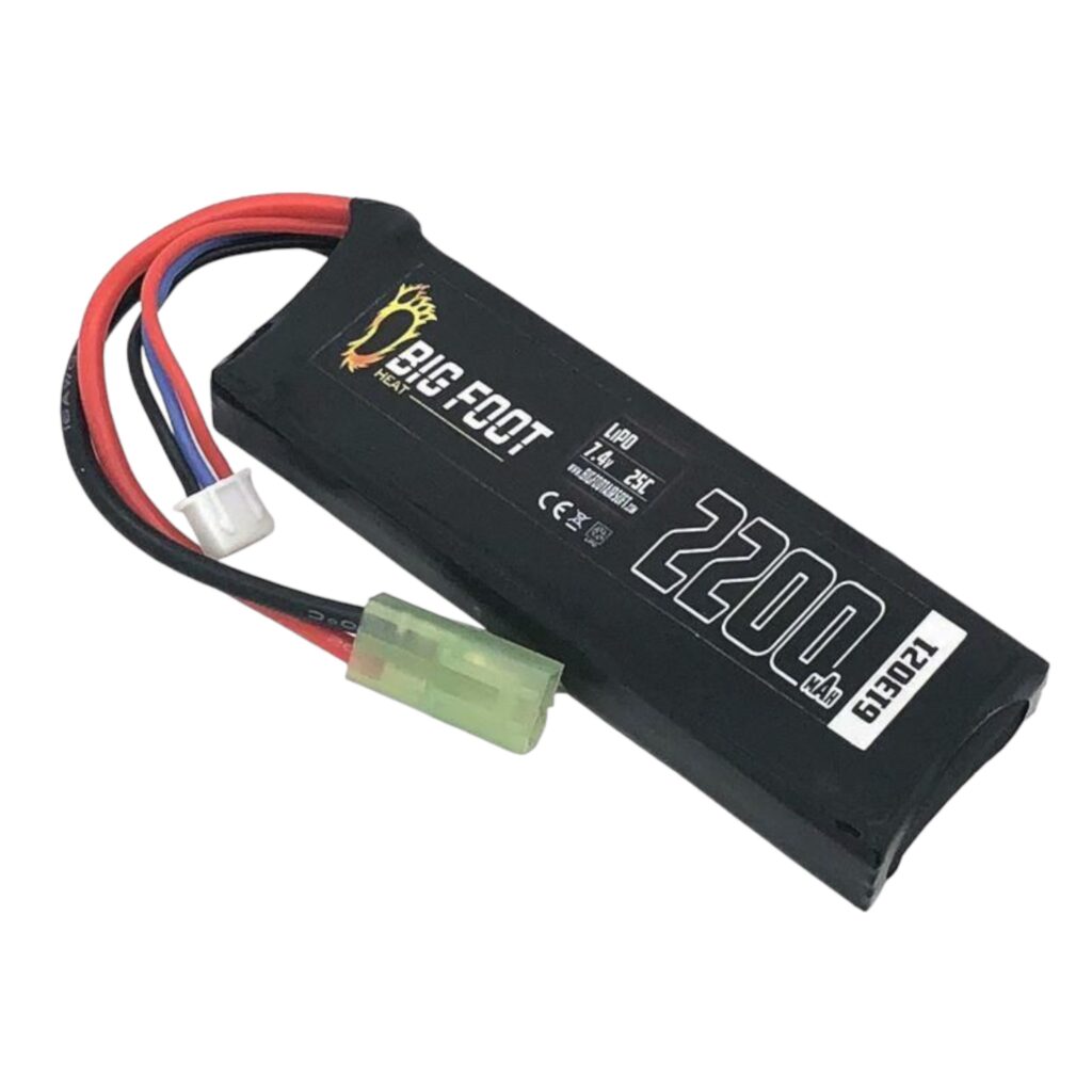 Big Foot Heat Lipo Battery 2200 mAh 7.4c 25c