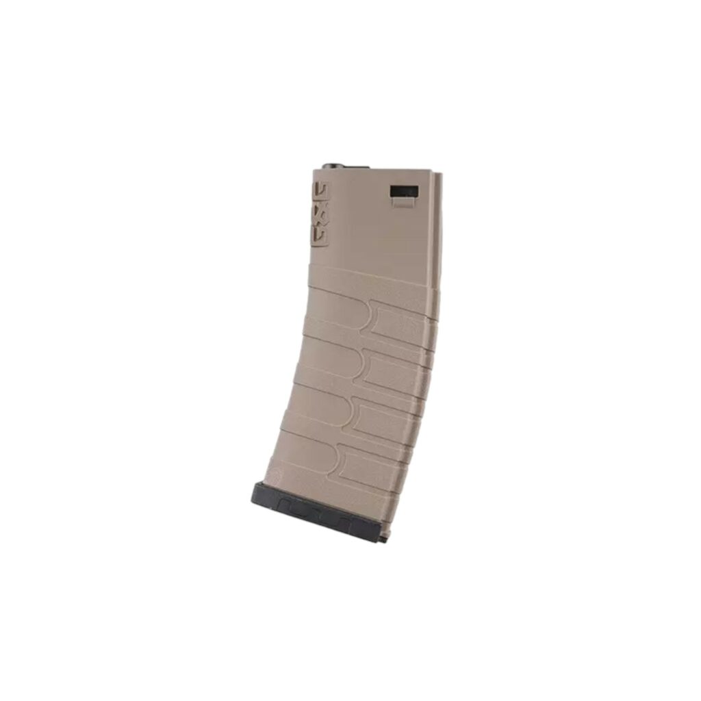 G and G 120rd Mid-cap magazine for M4 and M16 (5 pcs pack) - black and tan
