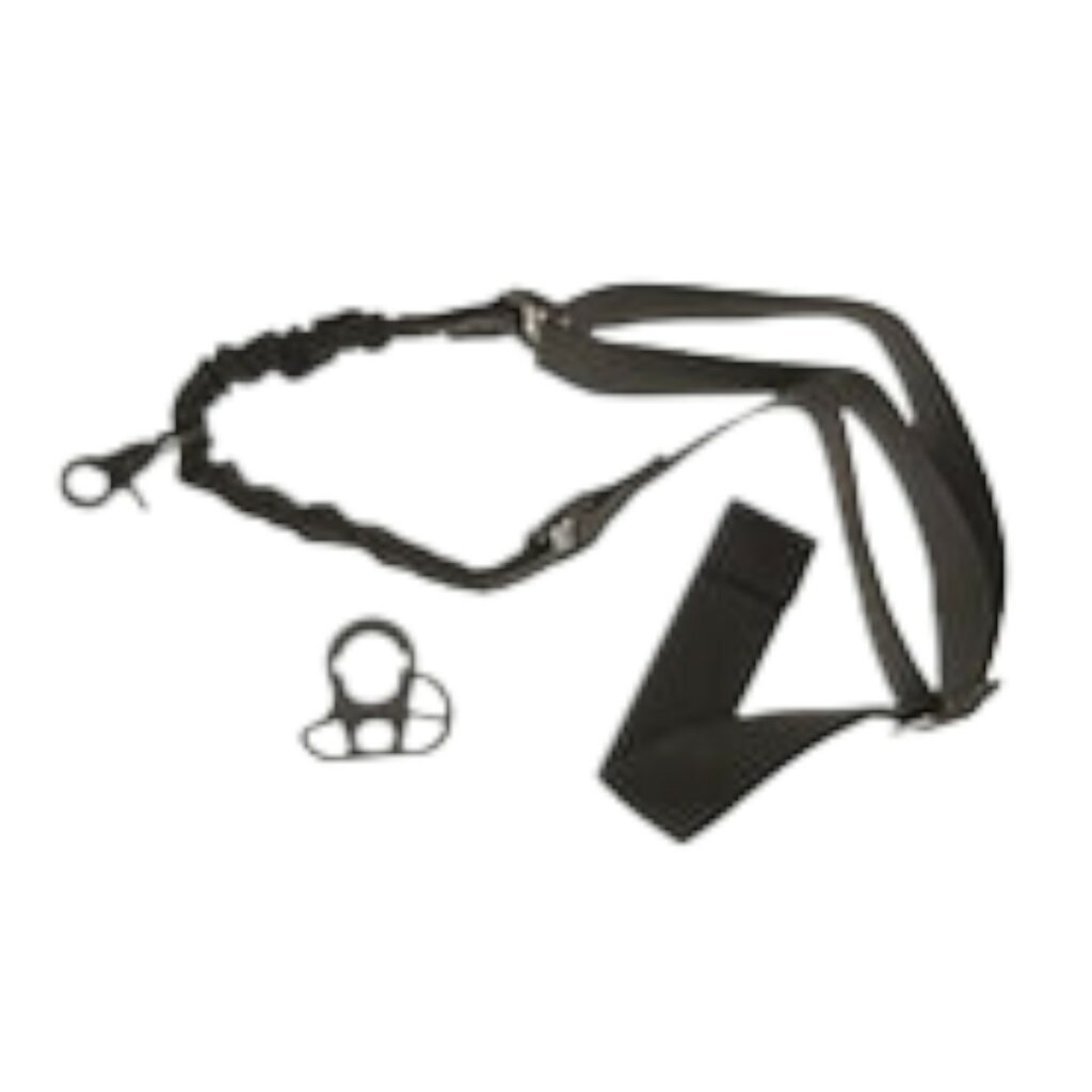 One point Bungee sling with mount - black